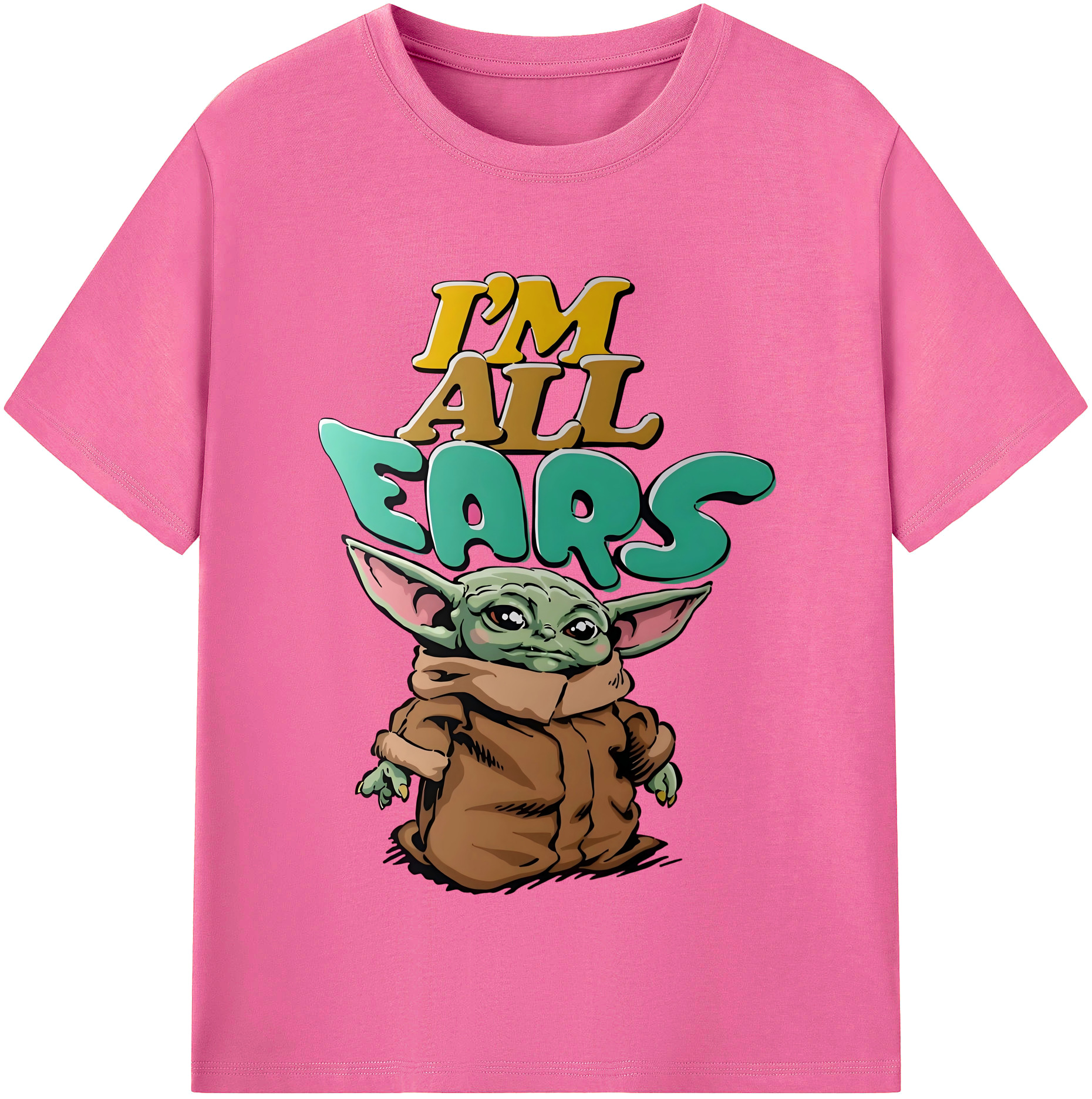 （画像用） スター・ウォーズ Star Wars レディースカジュアルプリントTシャツ（綿100％）